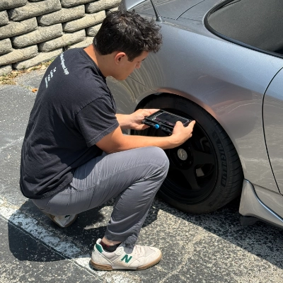 Collage of Gyraline customers using the alignment tool